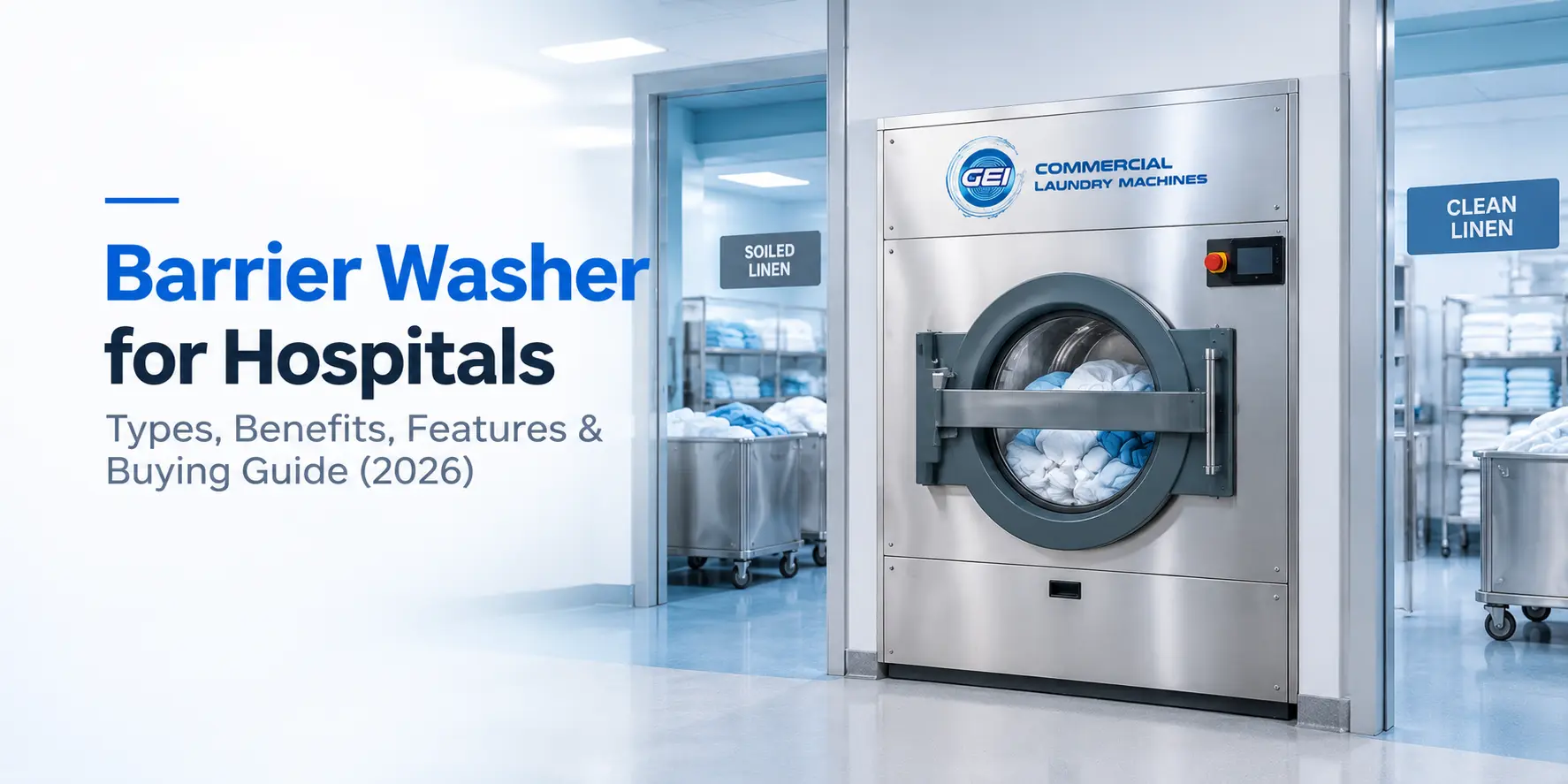 Barrier Washer for Hospitals: Types, Benefits, Features & Buying Guide (2026)