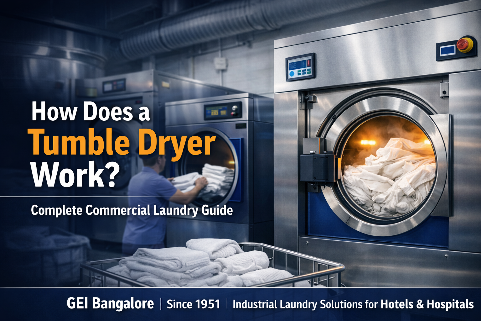 How Does a Tumble Dryer Work? Complete Guide to Commercial Laundry Drying